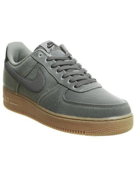 nike air force one trainers flat pewter gum