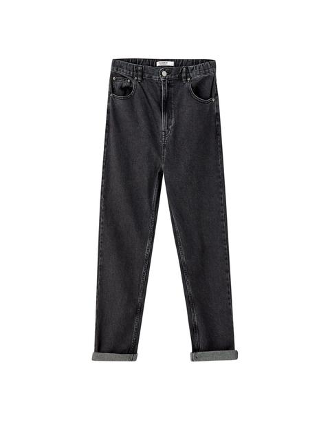 Jeans Mom Fit Goma Cintura