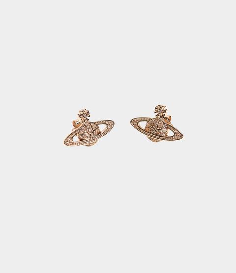 mini bas earrings