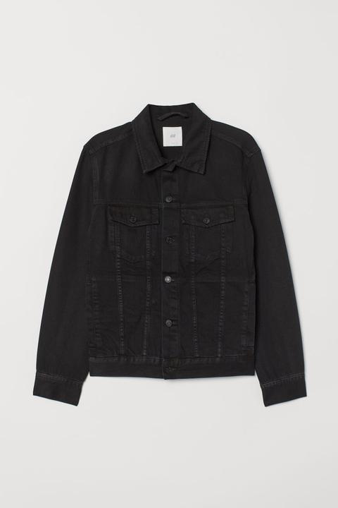 H & M - Giacca Di Jeans - Nero