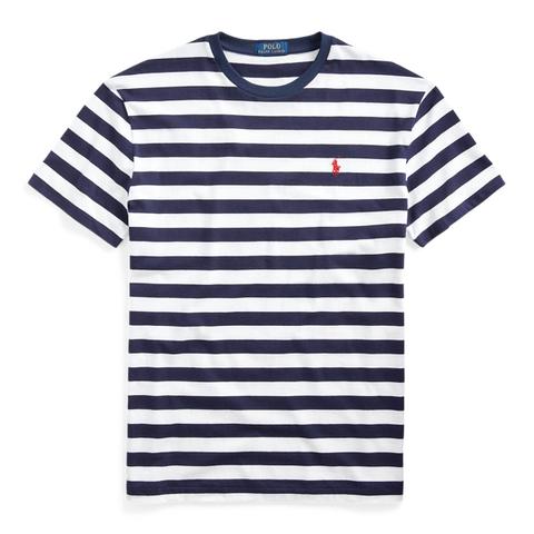 Camiseta A Rayas Custom Slim Fit from Ralph Lauren on 21 Buttons