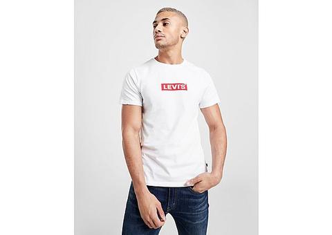 Levis T-shirt Box Tab Homme - White, White