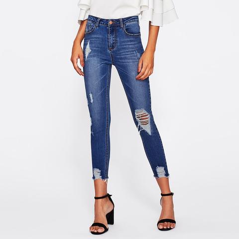 Jeans Skinny Scuri