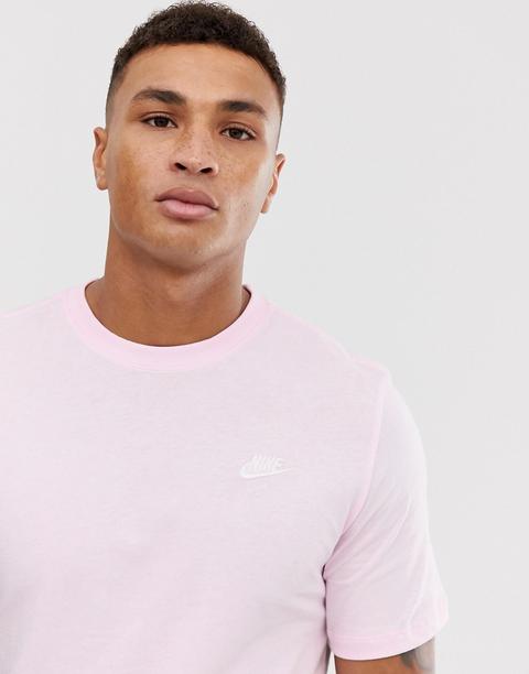 Nike - Club - T-shirt - Rose from ASOS 