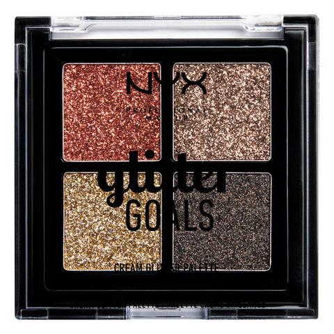 Paleta De Sombras Glitter Goals Cream Quad Palette