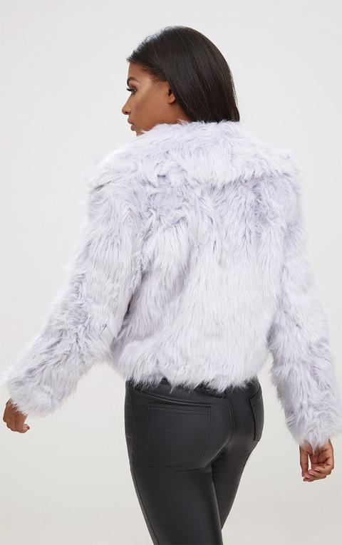 Venus Women's Button Faux-Fur Coat