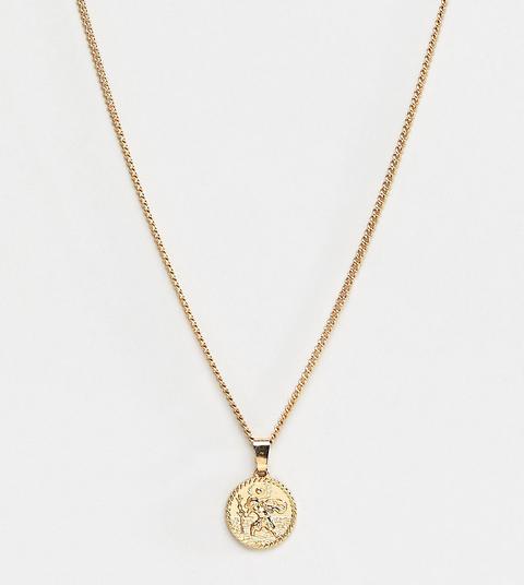 Liars & Lovers Exclusive Necklace With Coin Pendant In Gold