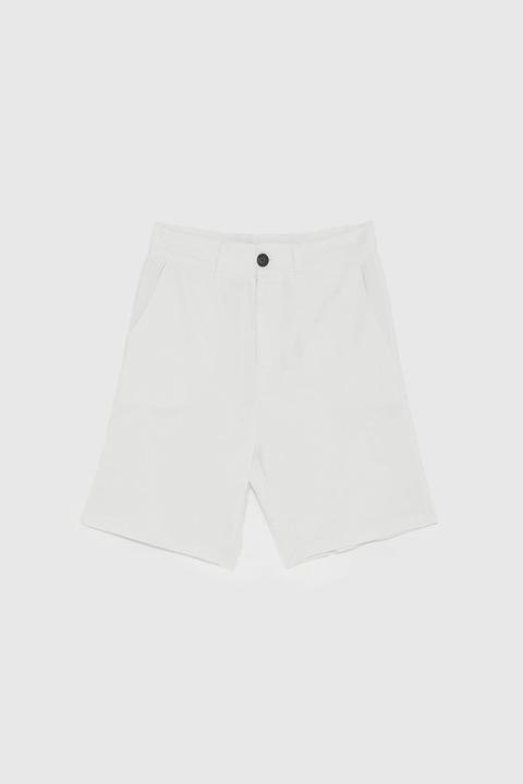 Textured Bermuda Shorts