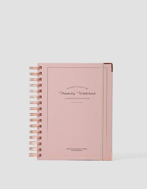 Planning In Premium A Colori Rosa Pastello