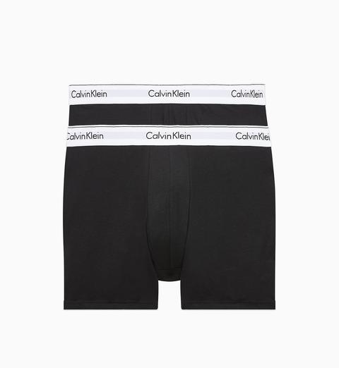 Boxer Aderenti Lunghi In Confezione Da 2 - Modern Cotton