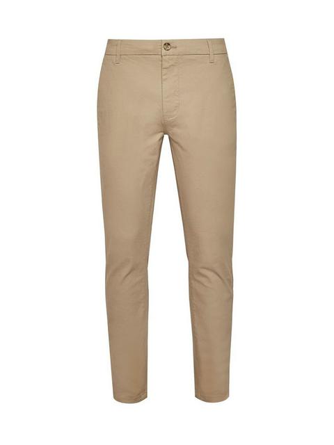 Warm Stone Slim Fit Cotton Chinos With Organic Cotton