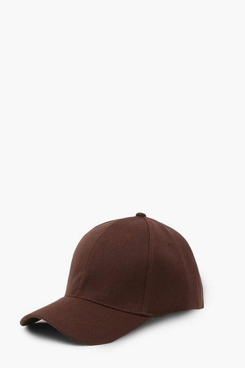 Womens Chocolate Baseball Cap - Brown - One Size, Brown