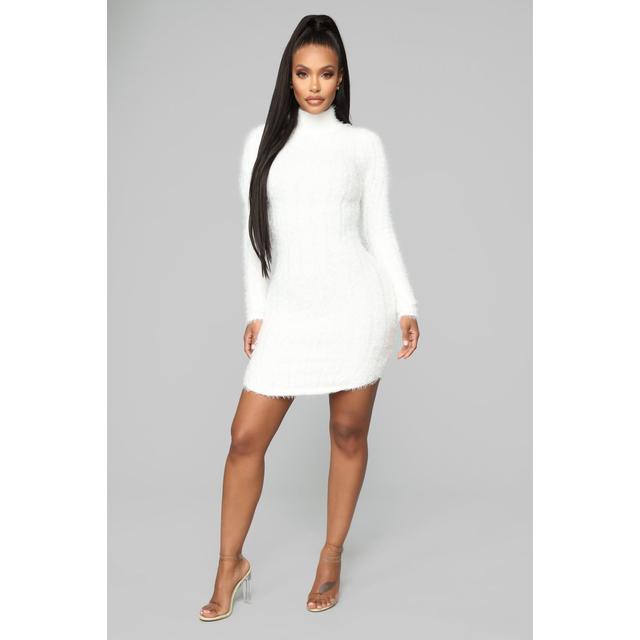 Fashion nova shop fuzzy dress