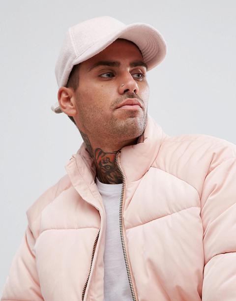 Asos - Cappellino Rosa Testurizzato - Rosa