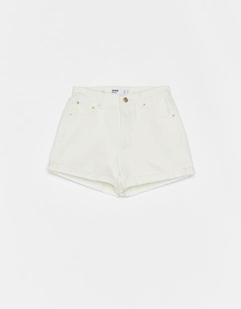 Mom-shorts Mit Hohem Bund