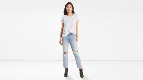 Wedgie Fit Straight Jeans