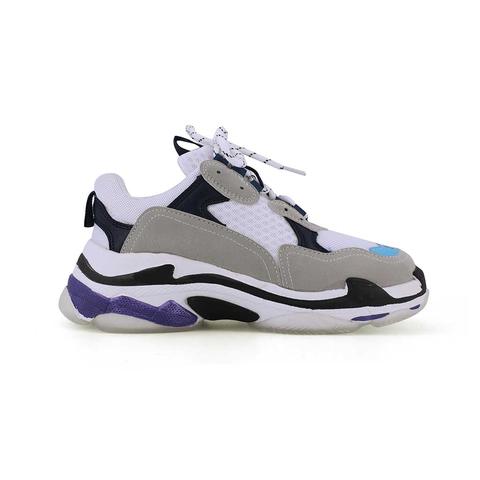 Lacie Lace Up Mixed Color Platform Sneakers