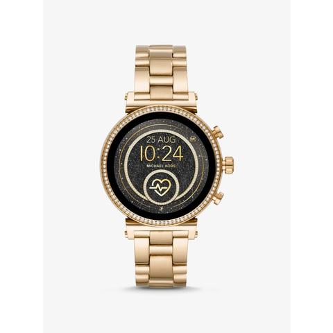 Mkreloj Inteligente Sofie Heart Rate En Tono Dorado - Dorado(dorado) - Michael Kors