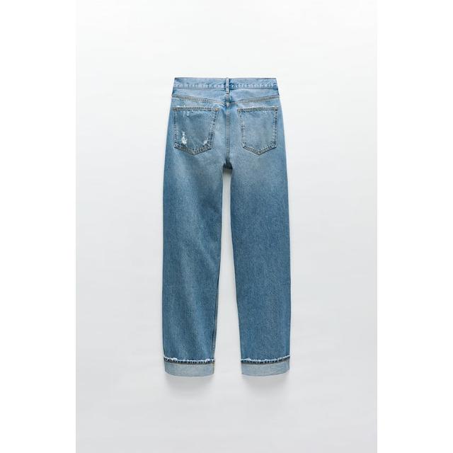 zw premium loose fit jeans in harmony blue