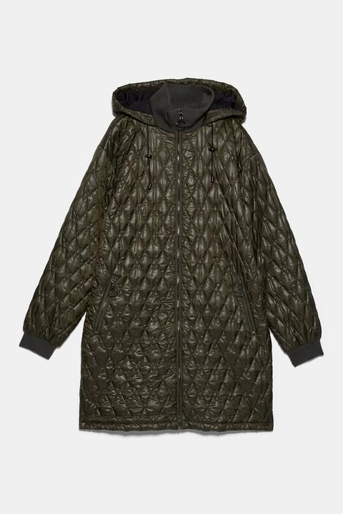 Puffer Jacket With Hood