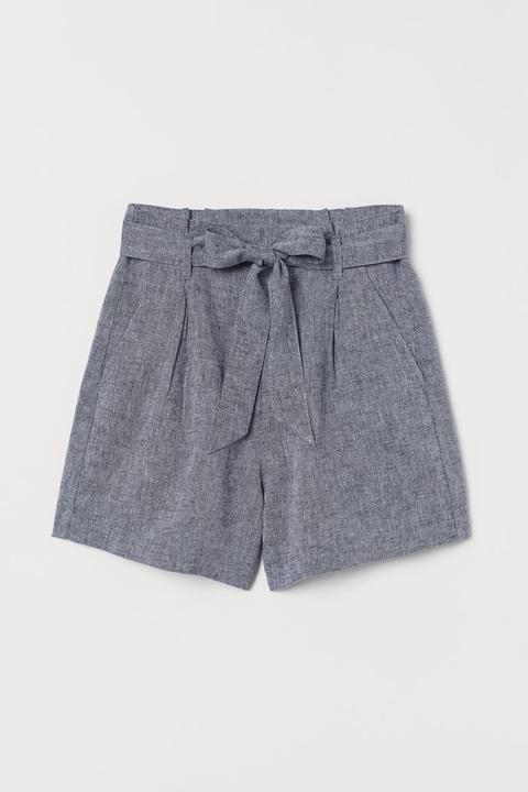 h and m paper bag shorts