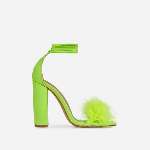 lime green heels
