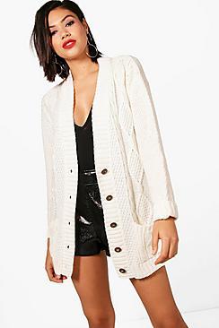 Daisy Cardigan Taglio Maschile