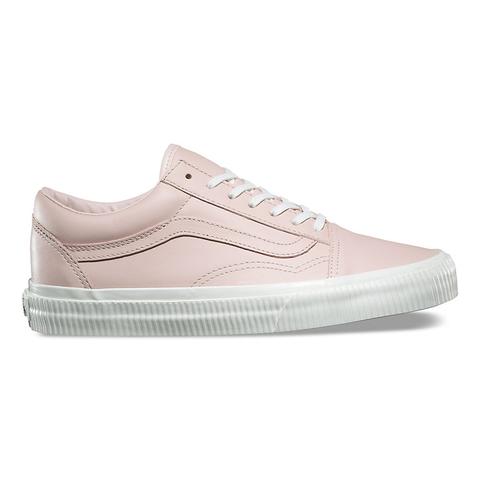 Vans Scarpe Old Skool Embossed Sidewall (sepia Rose/white) Donna Rosa