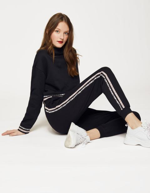 Pantaloni Da Ginnastica Neri