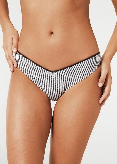 Brasileña Pernera Alta Bikini Charlotte