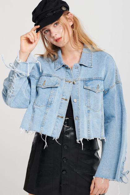 Alice Tattered Denim Jacket