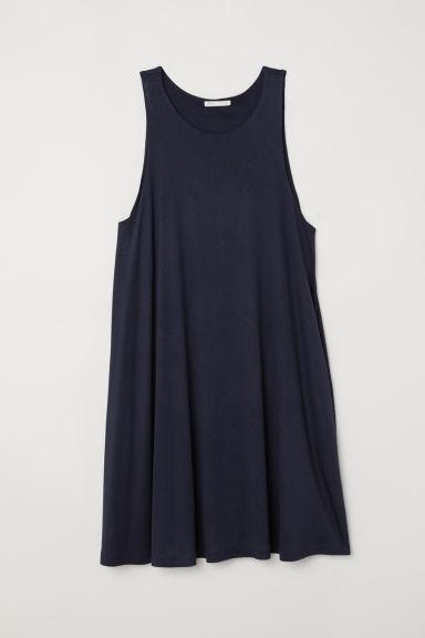 Kleid In A-linie - Blue - Damen