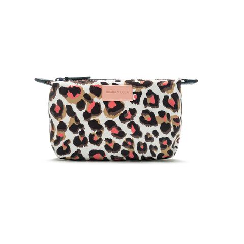 Neceser Leopard Marfil