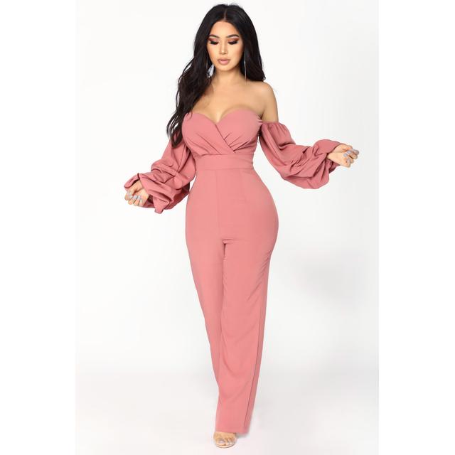 fashion nova strapless jumpsuit
