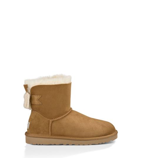 ugg mini bailey knit bow bootie