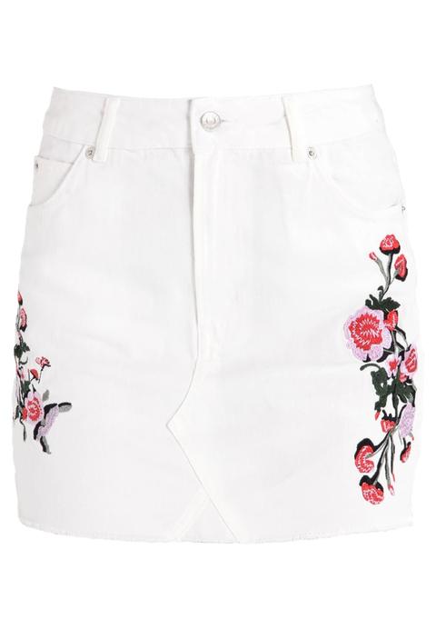 Topshop Bud Gonna Di Jeans White