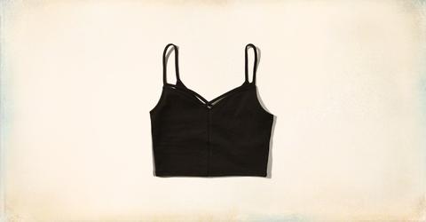 Must-have Slim Cropped Cami