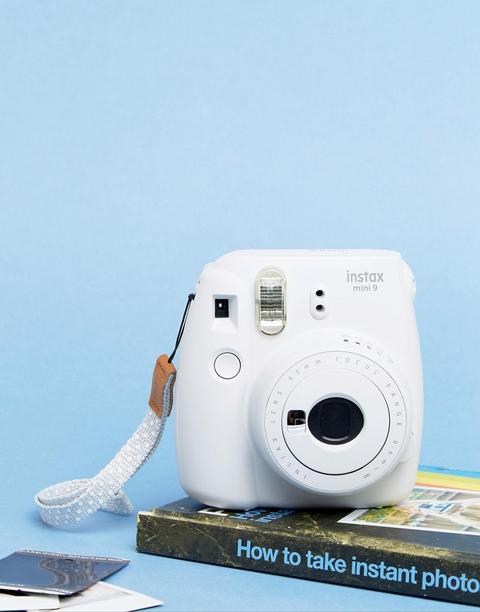 Fujifilm Instax Mini 9 Instant - Macchina Fotografica Bianco Fumé - Multicolore