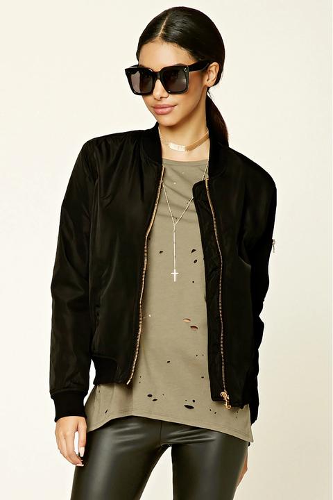 Padded Bomber Jacket