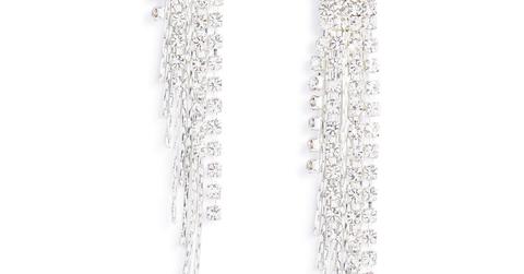 Diamonte Chain Earring