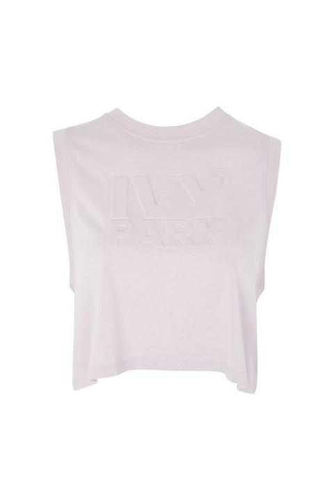 Logo Crop Tank Top By Ivy Park