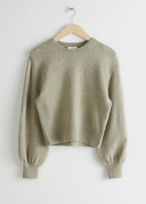 Relaxed Sweater - Green