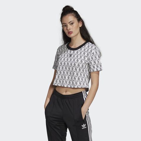 Camiseta Cropped Adidas