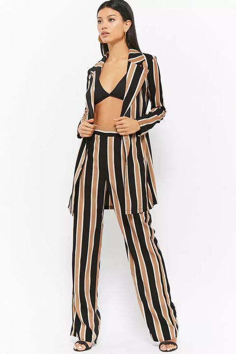 Striped Jacket & Trouser Set