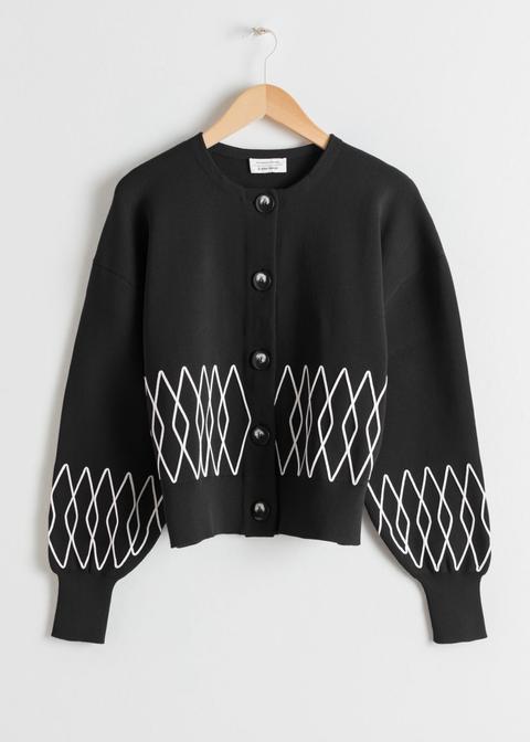 black diamond cardigan