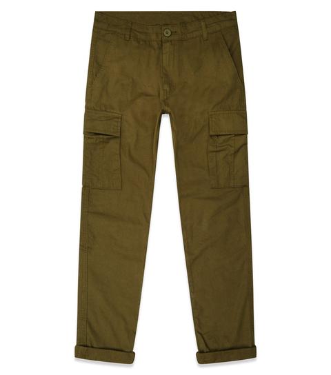 Khaki Cargo Trousers