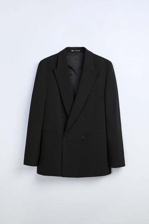 Veste Décontractée À Boutonnage Croisé