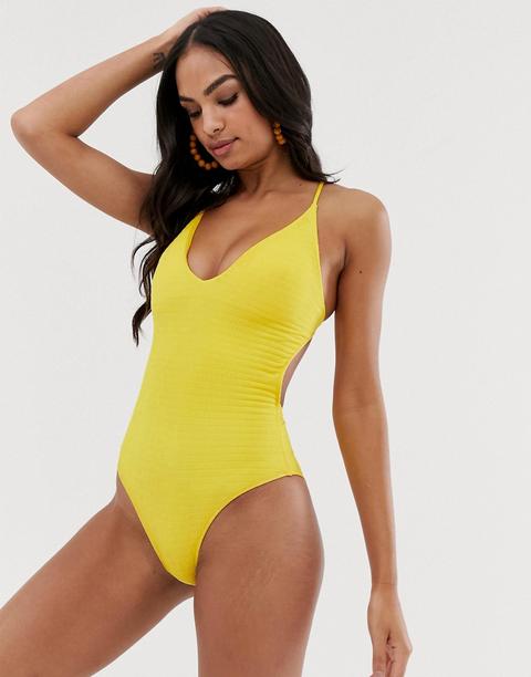 Pimkie Swimsuit In Yellow