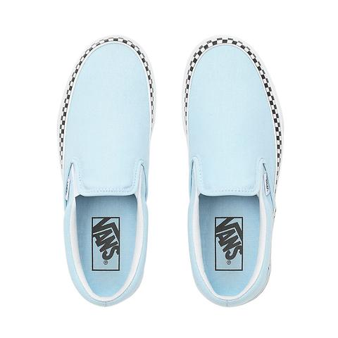 Vans Check Foxing Slip-on Shoes ((check 