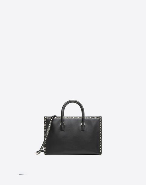 Bolso De Mano Rockstud Pequeño